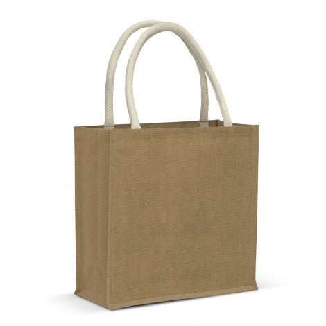 Monza Starch Jute Tote Bag - Branding Evolution