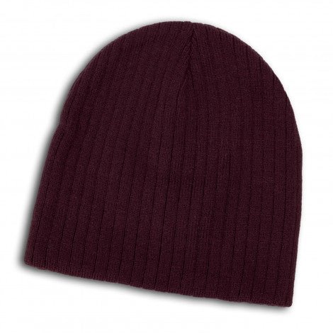 Nebraska Cable Knit Beanie - Branding Evolution