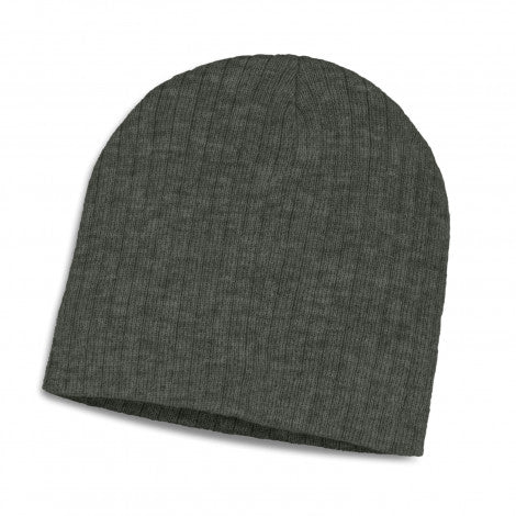 Nebraska Heather Cable Knit Beanie - Branding Evolution