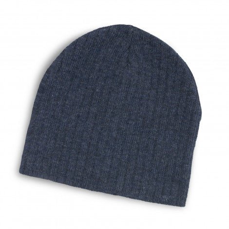 Nebraska Heather Cable Knit Beanie - Branding Evolution