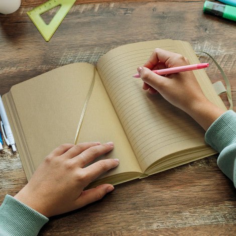 Omega Notebook - Kraft - Branding Evolution