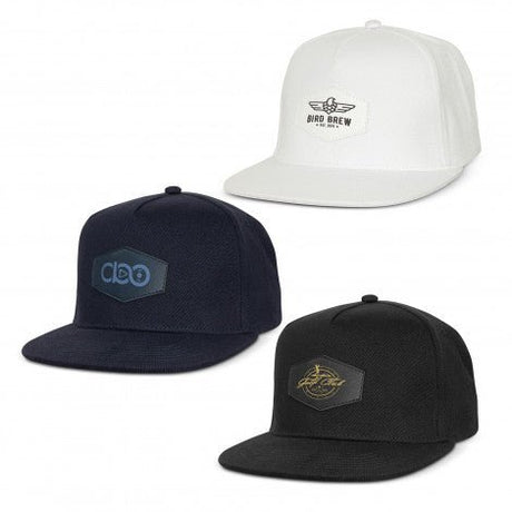 Regal Flat Peak Cap with Patch - Branding Evolution