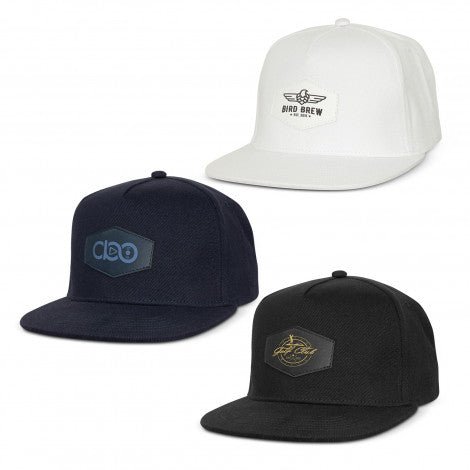 Regal Flat Peak Cap with Patch - Branding Evolution