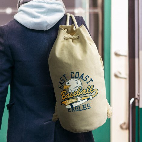 Riverside Canvas Barrel Bag - Branding Evolution