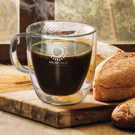 Riviera Double Wall Glass Cup - Branding Evolution