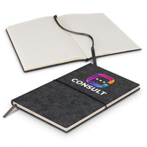 RPET Felt Soft Cover Notebook - Branding Evolution