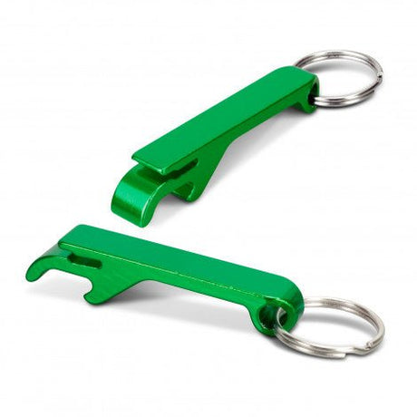 Snappy Metal Bottle Opener Key Ring - Branding Evolution
