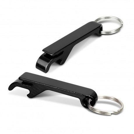 Snappy Metal Bottle Opener Key Ring - Branding Evolution