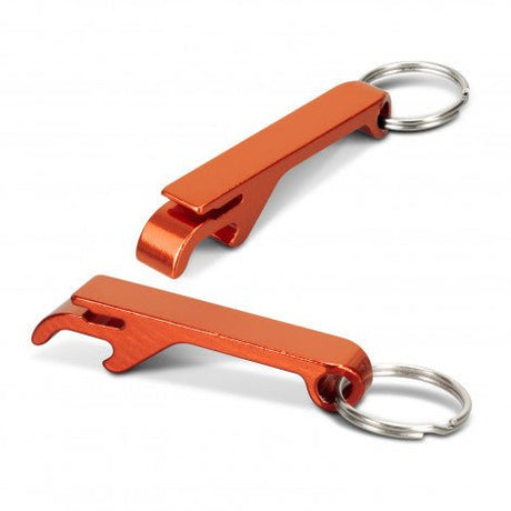 Snappy Metal Bottle Opener Key Ring - Branding Evolution
