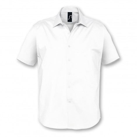 SOLS Broadway Men's Short Sleeve Shirt - Branding Evolution