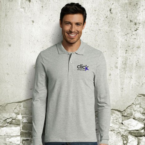 SOLS Perfect Men's Long Sleeve Polo - Branding Evolution