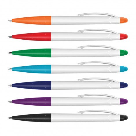 Spark Stylus Pen - White Barrel - Branding Evolution