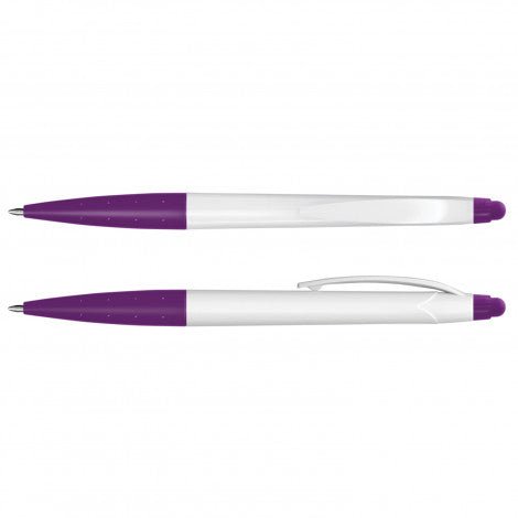 Spark Stylus Pen - White Barrel - Branding Evolution