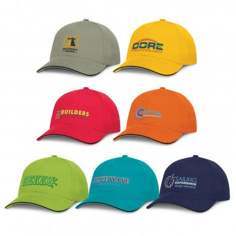 Swift Cap with Black Trim - Branding Evolution