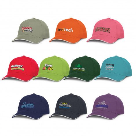 Swift Cap with White Trim - Branding Evolution