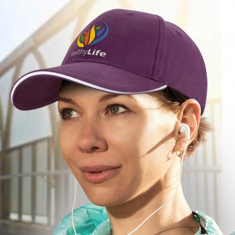 Swift Cap with White Trim - Branding Evolution