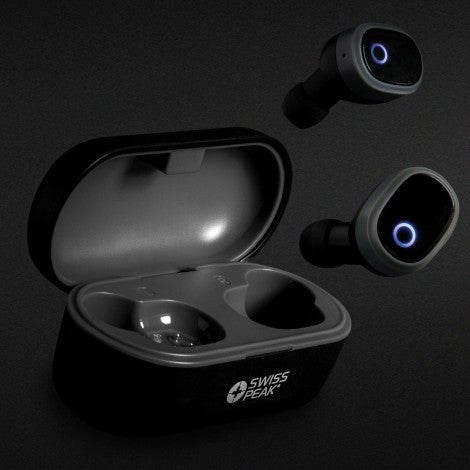 Swiss Peak TWS Earbuds - Branding Evolution