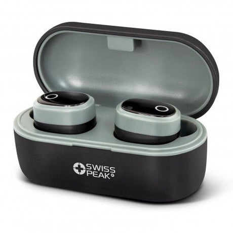 Swiss Peak TWS Earbuds - Branding Evolution