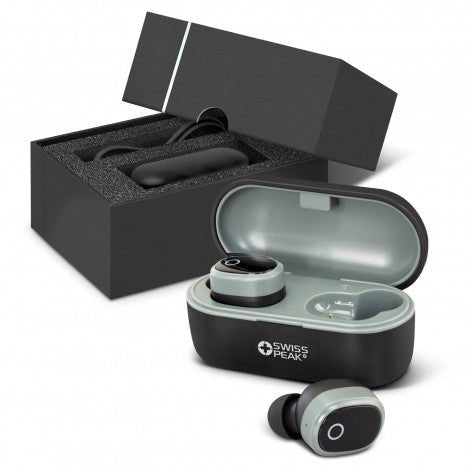 Swiss Peak TWS Earbuds - Branding Evolution