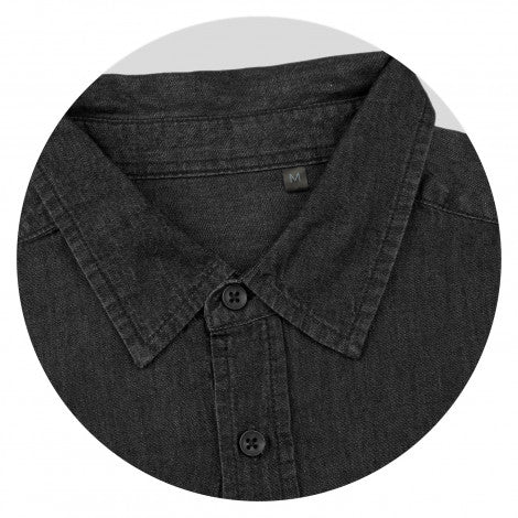 TRENDSWEAR Chester Men's Denim Shirt - Branding Evolution