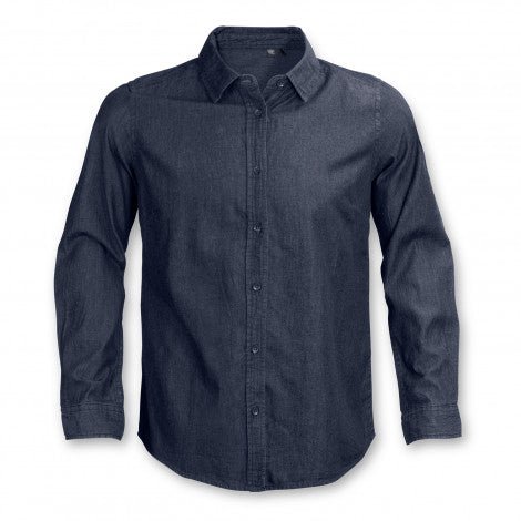 TRENDSWEAR Chester Men's Denim Shirt - Branding Evolution