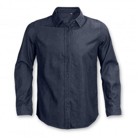 TRENDSWEAR Chester Men's Denim Shirt - Branding Evolution