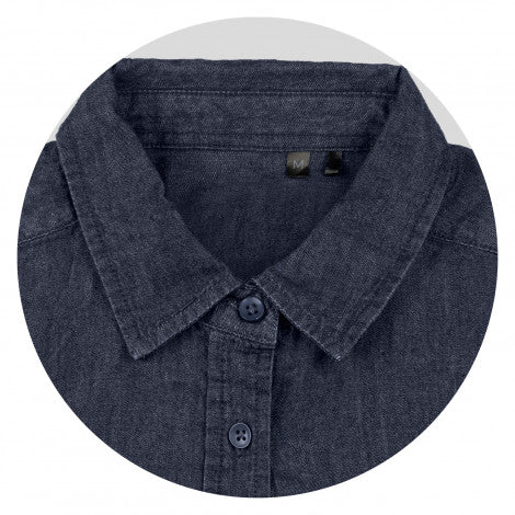 TRENDSWEAR Chester Women's Denim Shirt - Branding Evolution