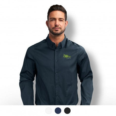 TRENDSWEAR Parker Men's Poplin Shirt - Branding Evolution