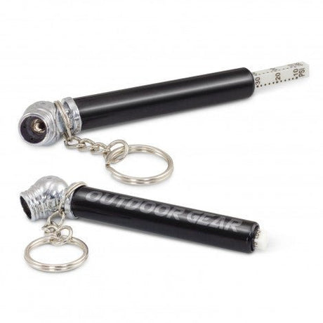 Tyre Pressure Gauge Key Ring - Branding Evolution