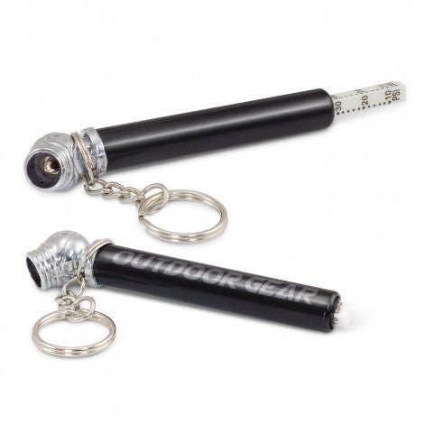 Tyre Pressure Gauge Key Ring - Branding Evolution