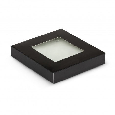 Venice Glass Coaster Set of 2 - Square - Branding Evolution