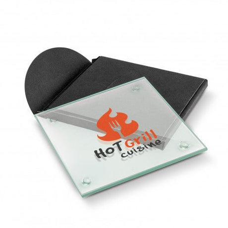 Venice Single Glass Coaster - Square - Branding Evolution