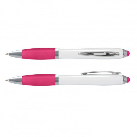 Vistro Stylus Pen - White Barrel - Branding Evolution