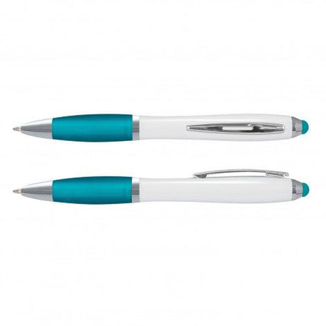 Vistro Stylus Pen - White Barrel - Branding Evolution