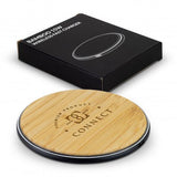 Bamboo 15W Wireless Fast Charger - Branding Evolution