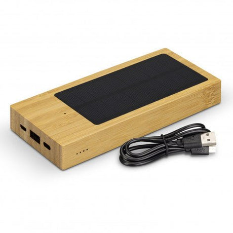 NATURA Bamboo Solar Power Bank - Branding Evolution