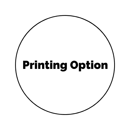 Printing Options - Branding Evolution