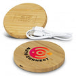 Vita Bamboo Wireless Charger - Round - Branding Evolution