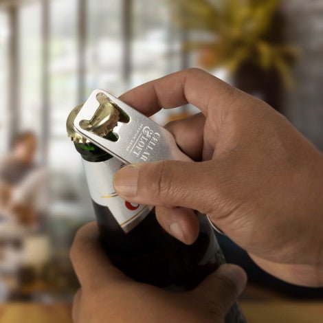 Beverage Bottle Opener Key Ring - Branding Evolution