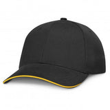 Black Swift Cap with Coloured Trim - Branding Evolution