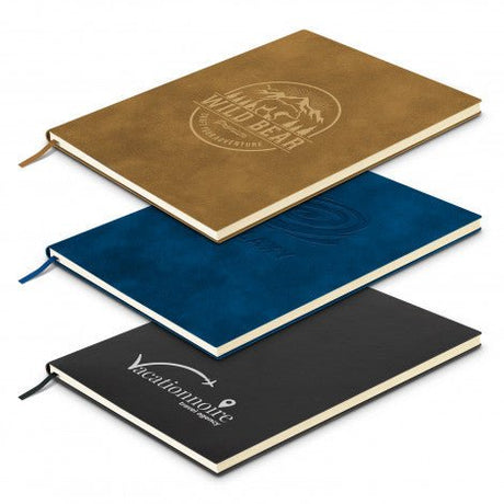 Genoa Soft Cover Notebook - Large - Branding Evolution
