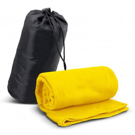 Glasgow Fleece Blanket in Carry Bag - Branding Evolution