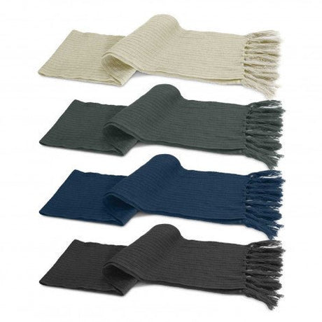 Nebraska Cable Knit Scarf - Branding Evolution