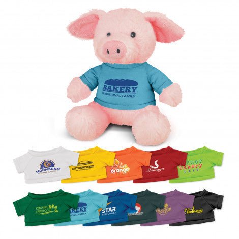 Pig Plush Toy - Branding Evolution