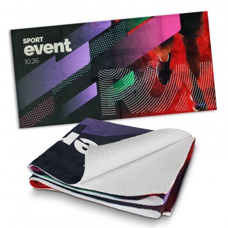 Sports Fit Towel - Full Colour - Branding Evolution