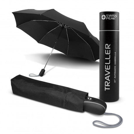 Swiss Peak Traveller Umbrella - Branding Evolution