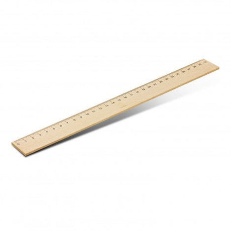 Wooden 30cm Ruler - Branding Evolution